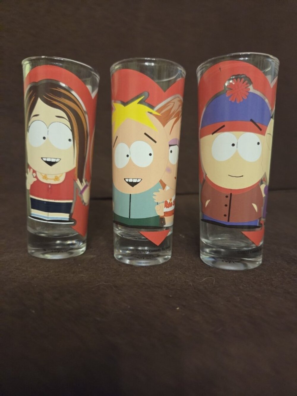 South Park Shot Glasses Comedy Central Zak‎ Designs Set 3